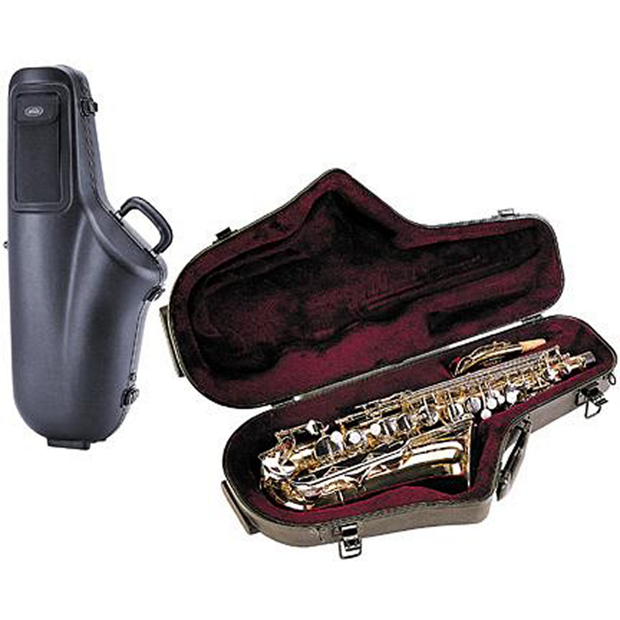 Open Box SKB SKB-440 Professional Contoured Alto Saxophone Case