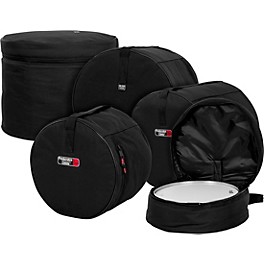 Open Box Gator GP-Fusion-100 5-Piece Padded Drum Bag Set Level 1 Black