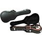 Open Box Musician's Gear Deluxe Archtop Hardshell Squareneck Guitar Case Level 1 Black thumbnail