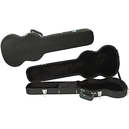 Open Box Musician's Gear Deluxe SGS Solid-Guitar-Style Hardshell Case Level 1 Black