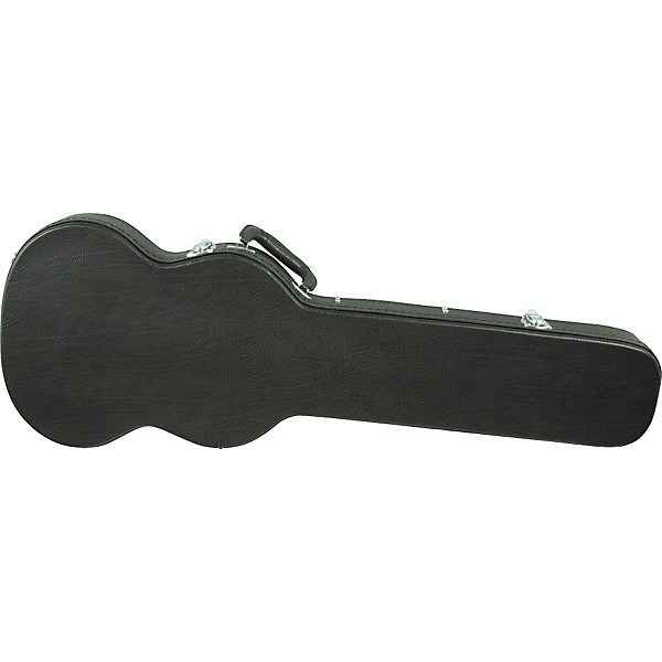 Open Box Musician's Gear Deluxe SGS Solid-Guitar-Style Hardshell Case Level 1 Black