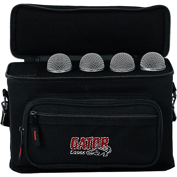 Gator GM-4 Microphone Bag for 4 Mics