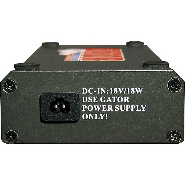 Gator GPT-PWR Powered Pedal Tote Pedalboard With Carry Bag Flame