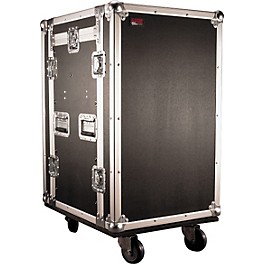 Gator G-Tour PU Pop-up Console Rack Road Case 10x14 Space Gator G-Tour PU Pop-up Console Rack Road Case 10x14 Space