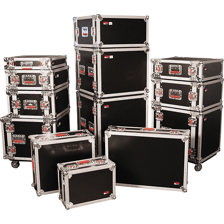 Gator GTour Rack Road Case with Casters 14 Spaces Guitar Center