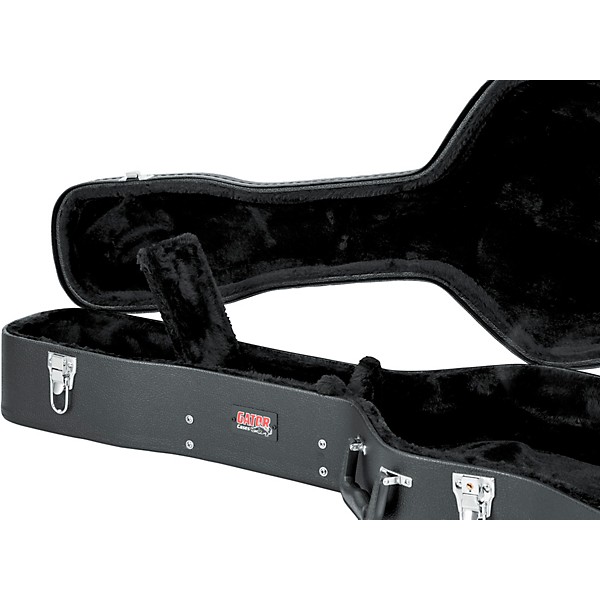 Open Box Gator GWE-DREAD 12 Hardshell Dreadnougtht /12 Guitar Case Level 1 Black