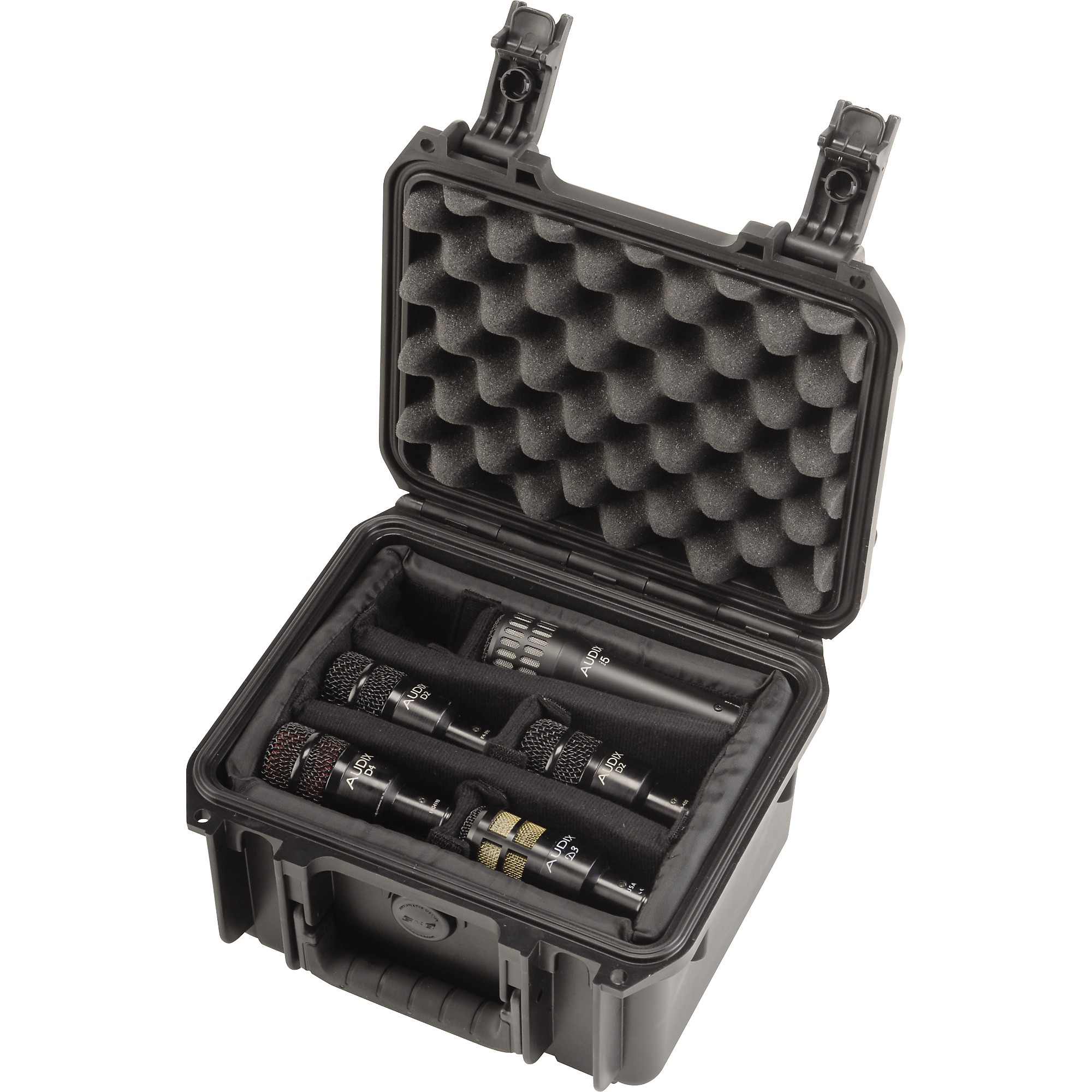 SKB 3I-0907-6-C Small Mil-Std Waterproof Case 6 Deep (Black, Cubed Foam)