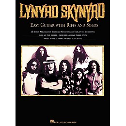 Hal Leonard Lynard Skynyrd Easy Guitar Tab Songbook with Riffs & Solos