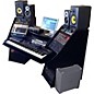 Omnirax Commander Composer Workstation Desk Black thumbnail