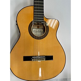 Used Cordoba 55FCE Thinbody Flamenco Classical Acoustic Electric Guitar
