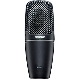 Shure PGA27 Condenser Mic with Cable and Stand