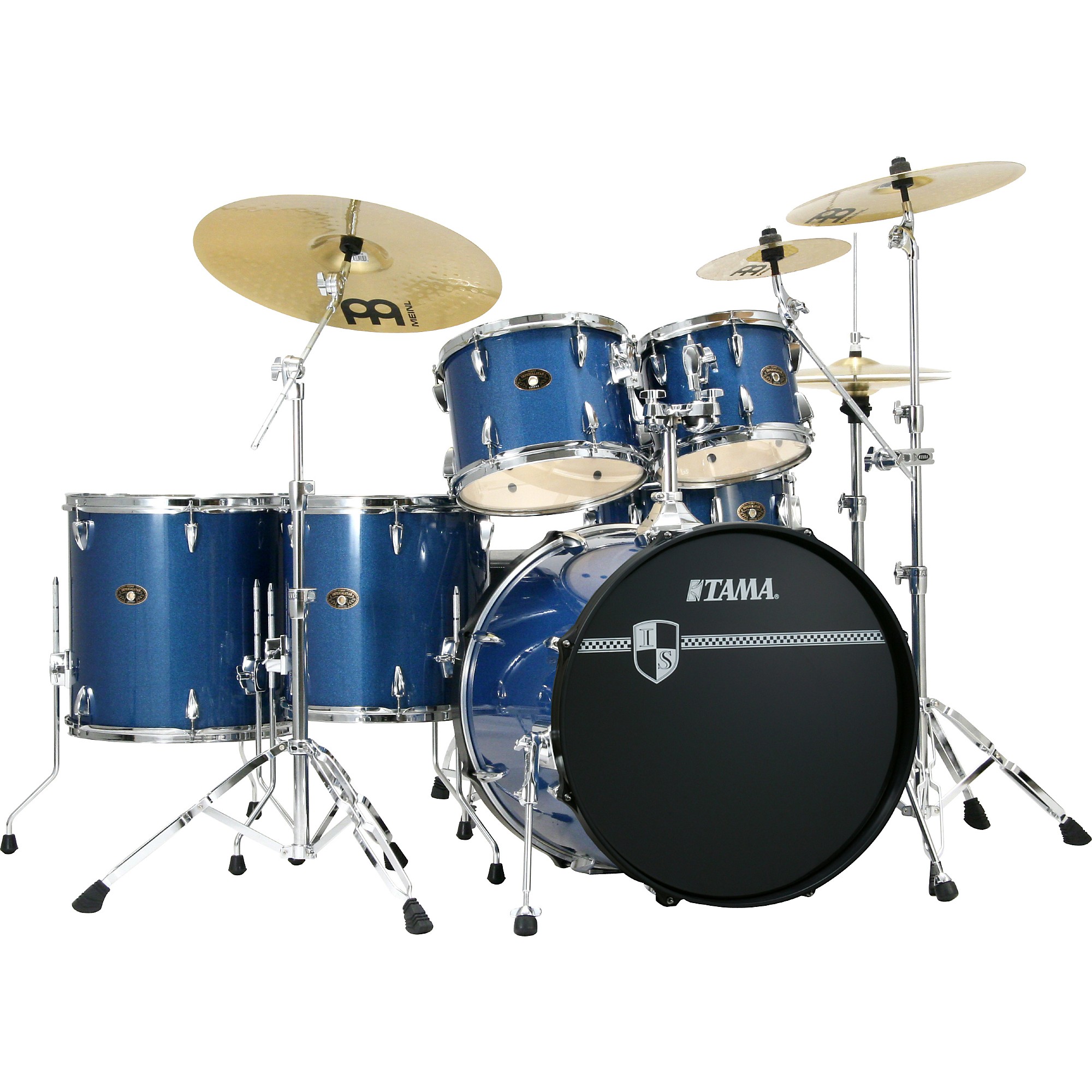 TAMA Imperialstar 6-piece Drum Set with Meinl Cymbals