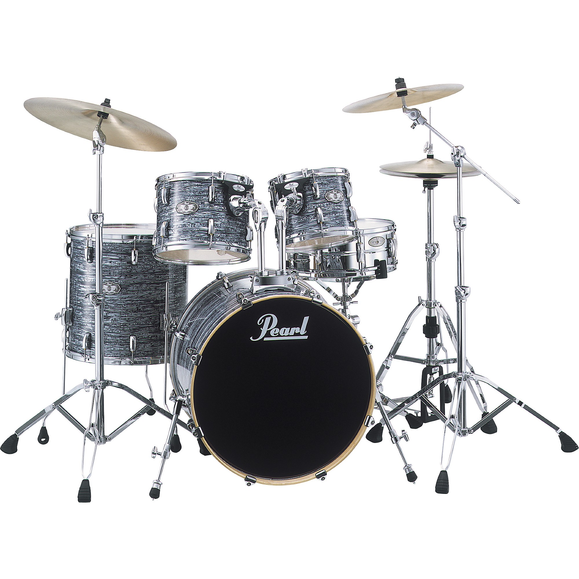 Pearl Vision VSX 5 Piece Standard Drum Set Strata Black