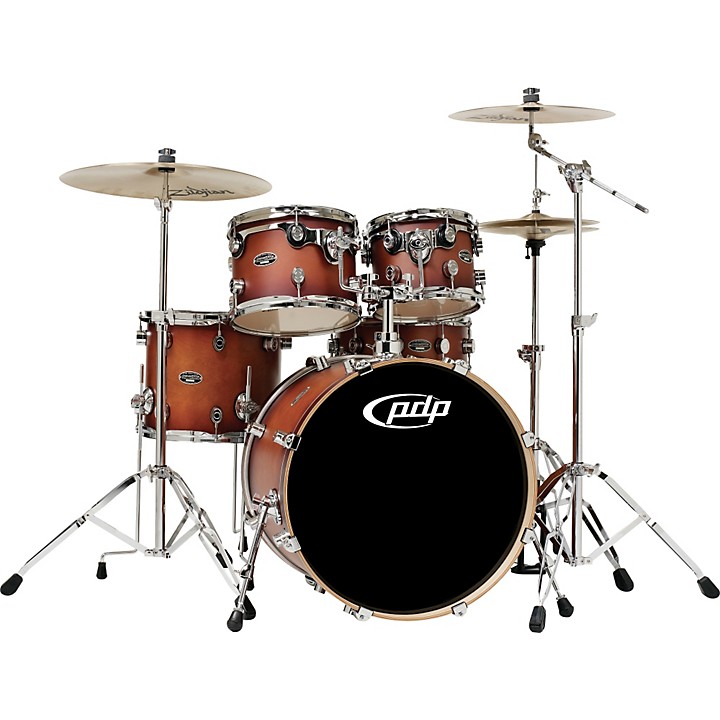 PDP by DW FS 5-Piece Shell Pack Tobacco Burst | Guitar Center
