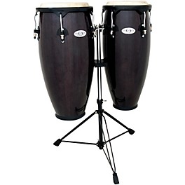 Toca Synergy Conga Set with Stand Transparent Black Toca Synergy Conga Set with Stand Transparent Black