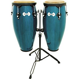 Toca Synergy Conga Set with Stand Blue