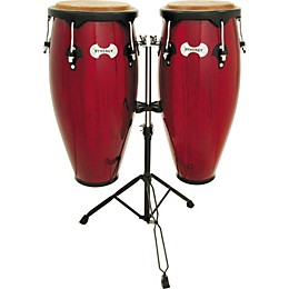 Open Box Toca Synergy Conga Set with Stand Level 1 Red