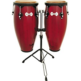 Toca Synergy Conga Set with Stand Transparent Black Toca Synergy Conga Set with Stand Red