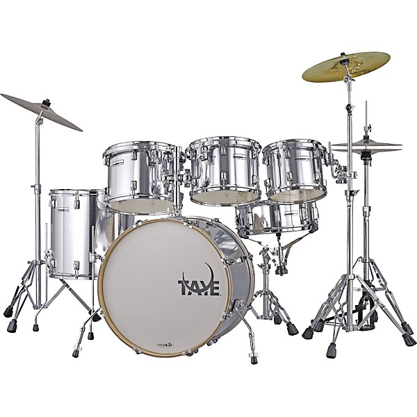 Taye Drums RockPro RP622C Limited Edition 6-Piece Drum Set Chrome