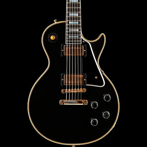 Gibson Custom '57 Les Paul Custom VOS Electric Guitar Ebony | Guitar Center