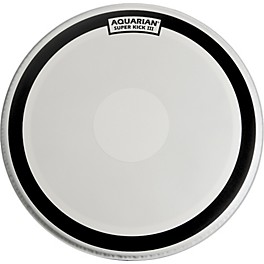 Aquarian Super-kick III Bass Drumhead 22 in. Aquarian Super-kick III Bass Drumhead 24 in.