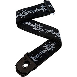 D'Addario 2" Planet Lock Strap Voodoo D'Addario 2" Planet Lock Strap Barbed Wire