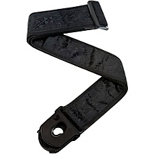 販売終了品　Joe satriani STRIPPED X THREE USB D'addario Courroies - Joe Satriani Woven Silver Sketches