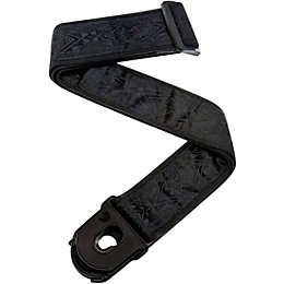 D'Addario 2" Planet Lock Strap Satin Black