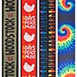 D'Addario Planet Waves 2" Woodstock Nylon Strap Tie Dye