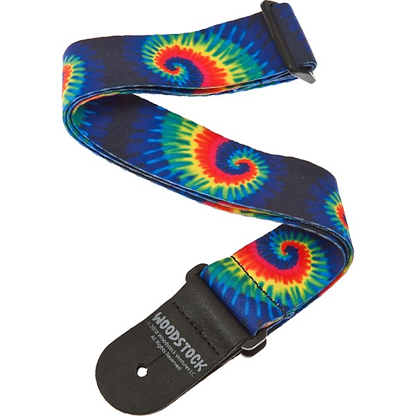 D'Addario Planet Waves 2" Woodstock Nylon Strap Tie Dye