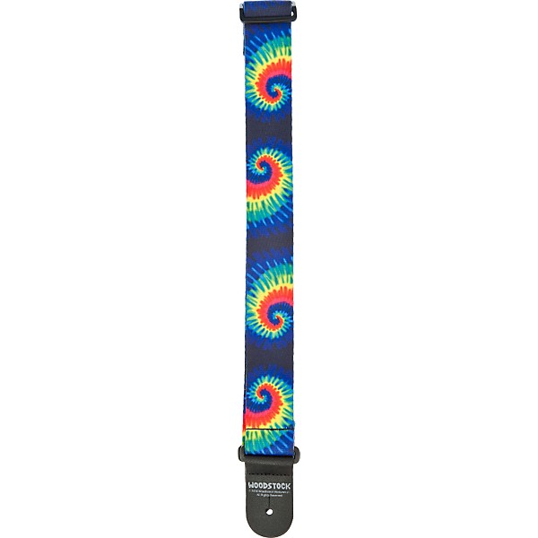 D'Addario Planet Waves 2" Woodstock Nylon Strap Tie Dye
