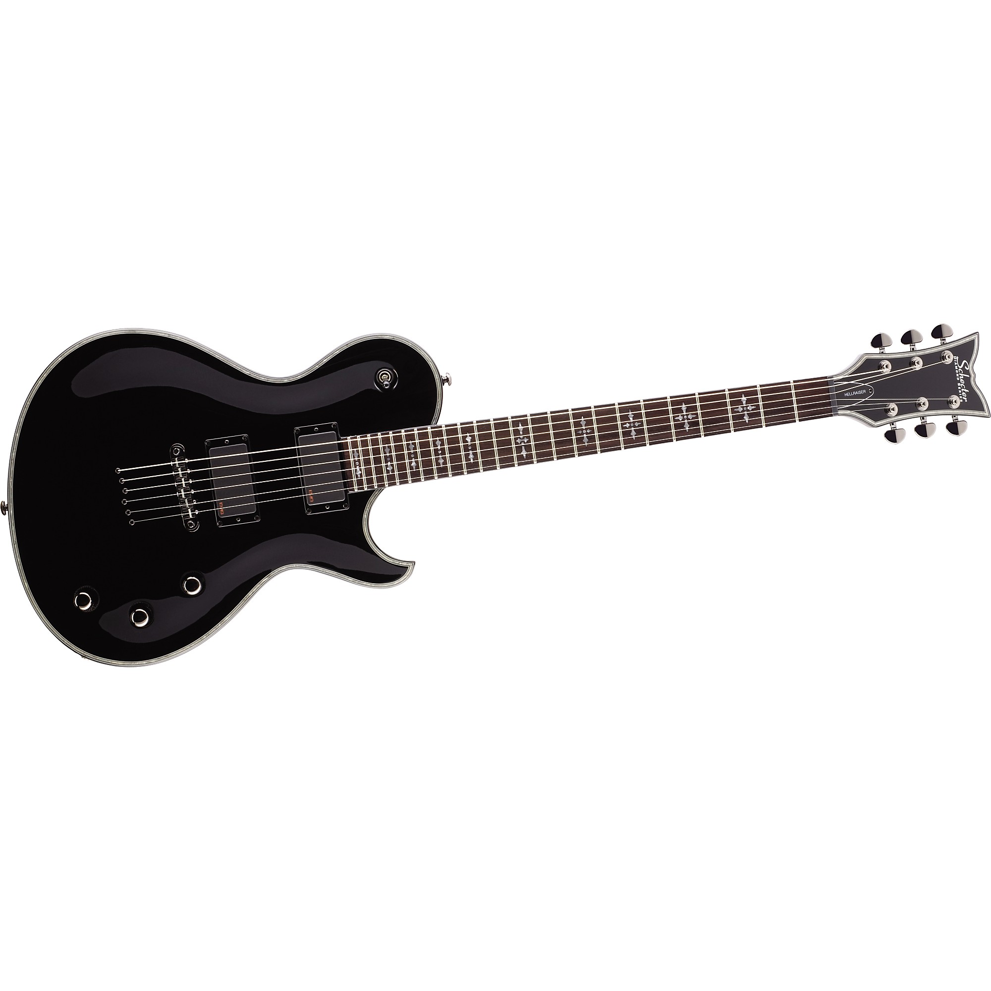 Schecter Guitar Research Hellraiser Solo-6 Electric Guitar Black