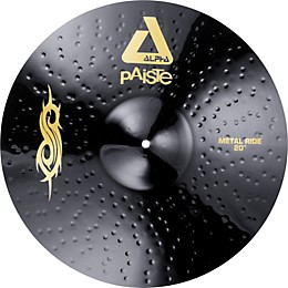Paiste Black Alpha Slipknot Edition Metal Ride Cymbal 20 in