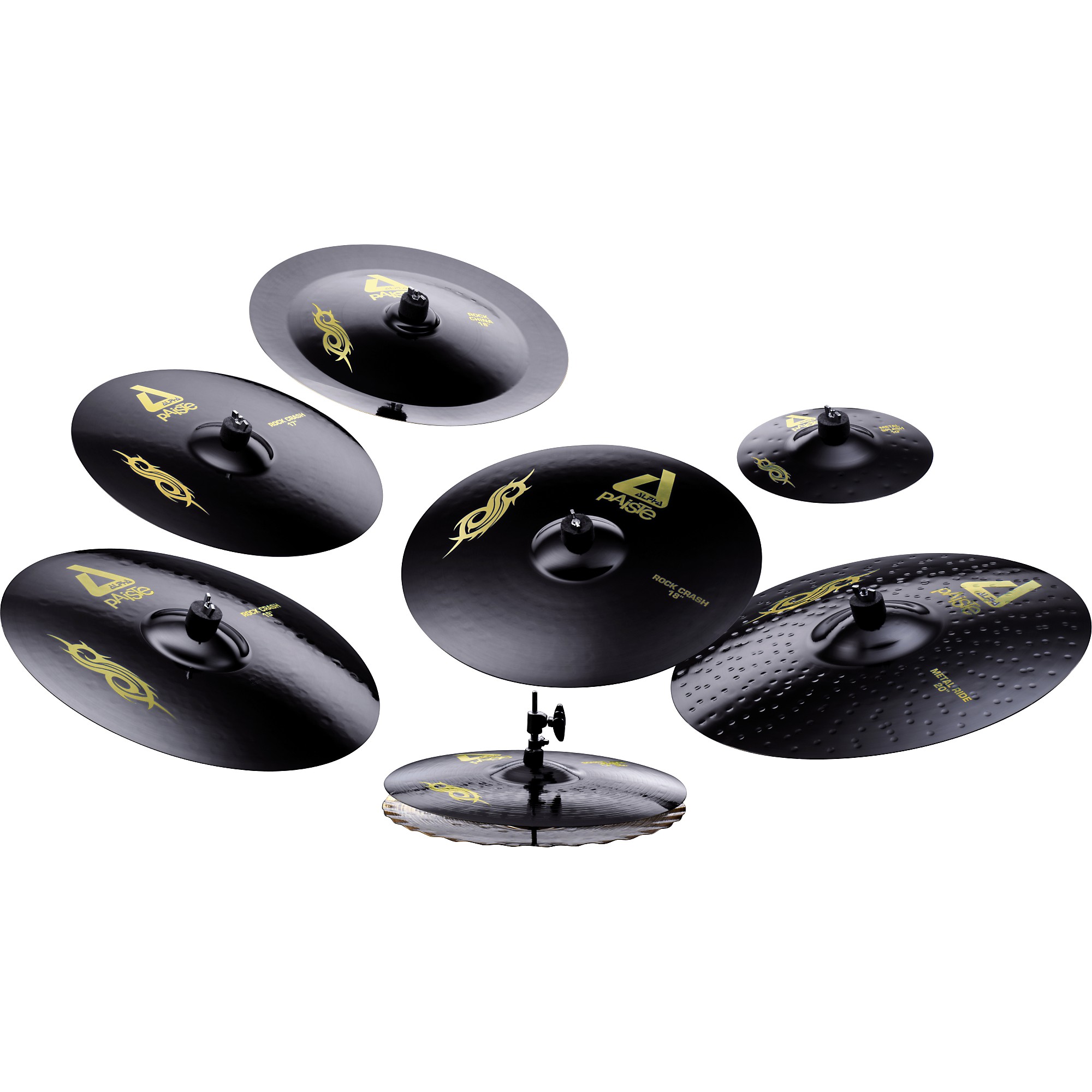 Paiste Black Alpha Slipknot Edition Metal Ride Cymbal 20 in