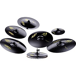 Paiste Black Alpha Slipknot Edition Rock Crash Cymbal 17 in.