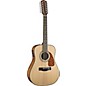 Fender CD160SE-12 12-String Dreadnought Acoustic-Electric Guitar Natural