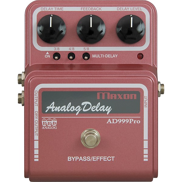 ギター MAXON AD999Pro Analog Delay Maxon AD999 Pro Analog Delay Guitar Effects Pedal | Guitar Center