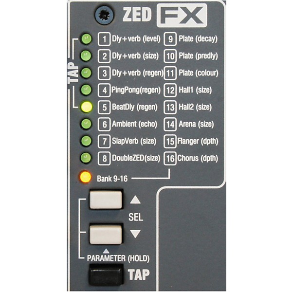 Allen & Heath ZED-12FX USB Mixer With Effects