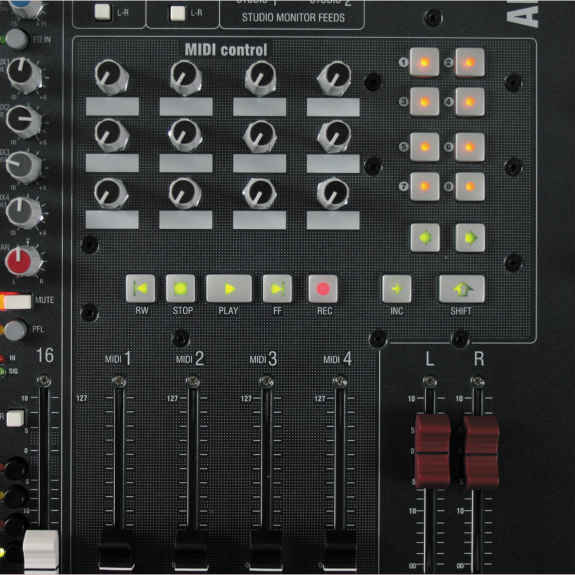 Restock Allen & Heath ZED-R16 16-Channel FireWire Mixer | Guitar