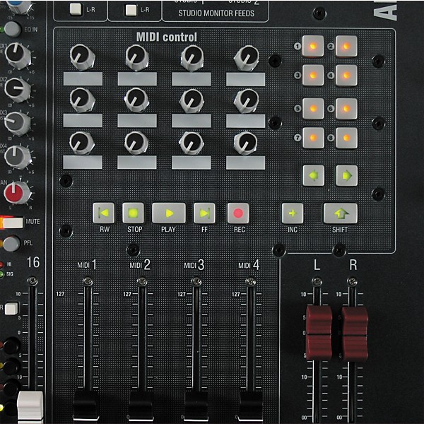 Open Box Allen & Heath ZED-R16 16-Channel FireWire Mixer Level 1