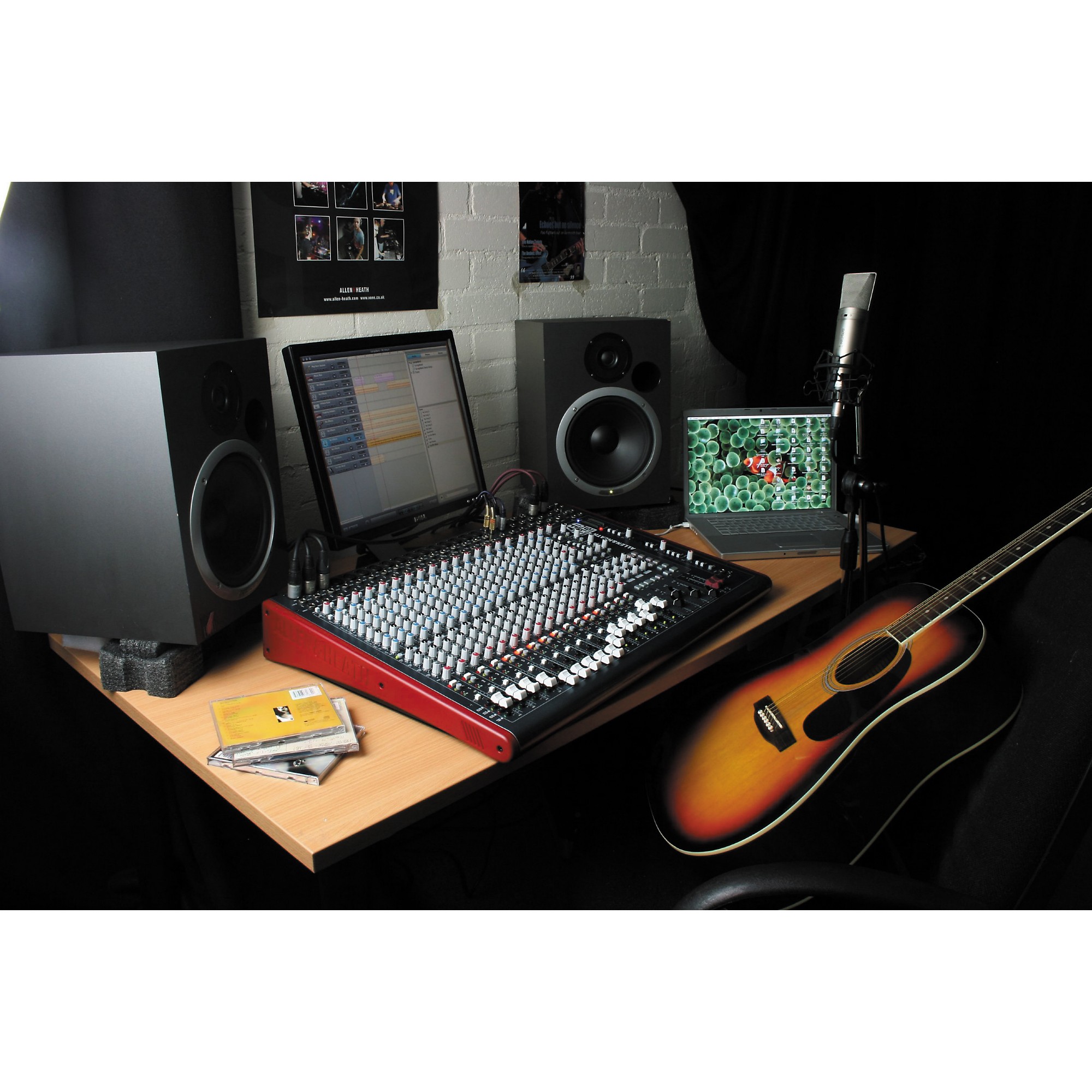 Restock Allen & Heath ZED-R16 16-Channel FireWire Mixer | Guitar