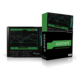 Open Box iZotope Ozone 4 Complete Mastering System Software Level 1