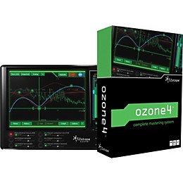 Open Box iZotope Ozone 4 Complete Mastering System Software Level 1