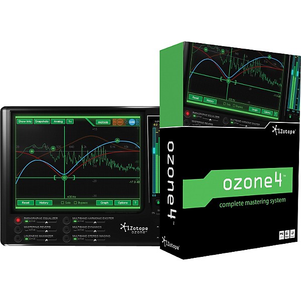 Open Box iZotope Ozone 4 Complete Mastering System Software