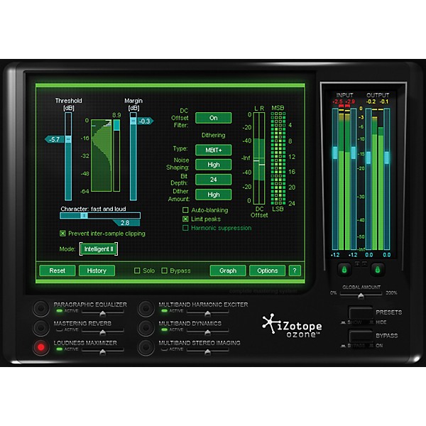 Open Box iZotope Ozone 4 Complete Mastering System Software Level 1