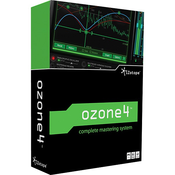 Open Box iZotope Ozone 4 Complete Mastering System Software