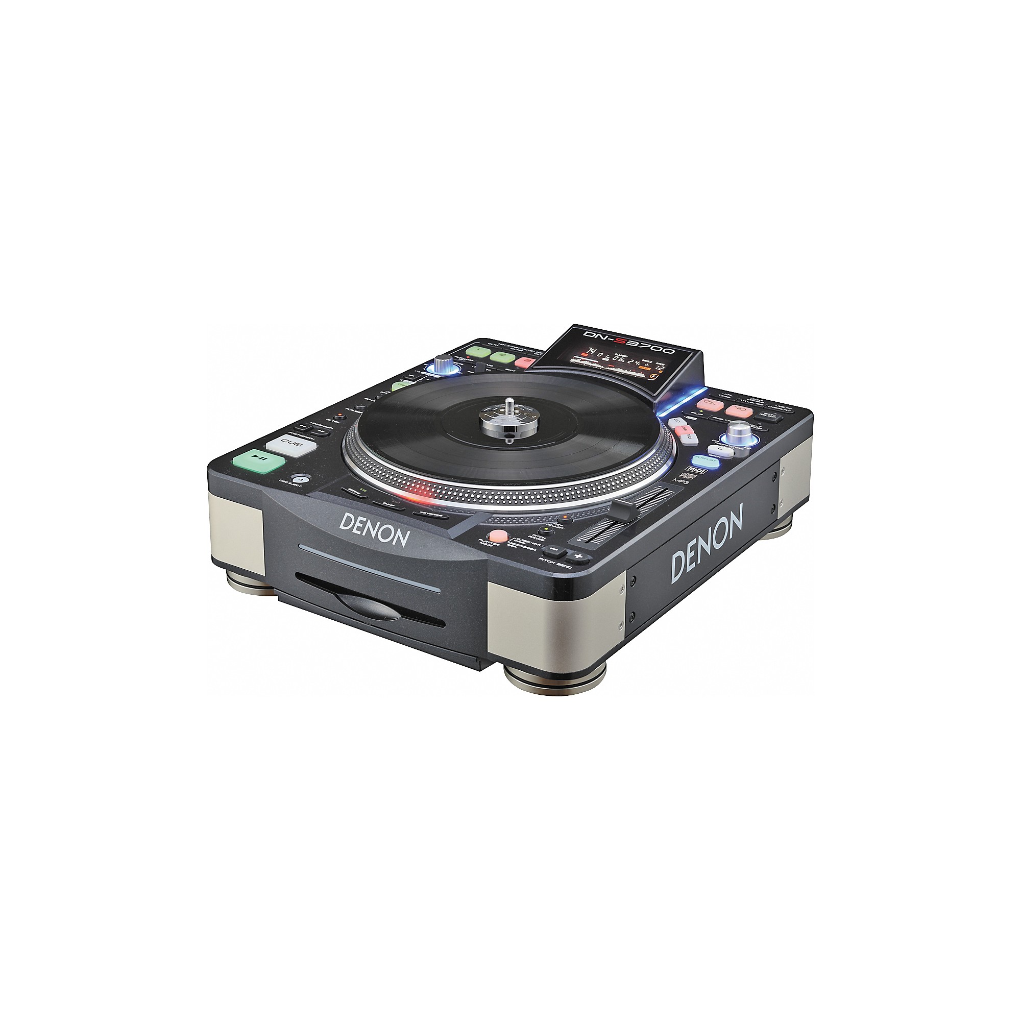 Denon DJ DN-S3700 Digital Turntable Media Player and Controller