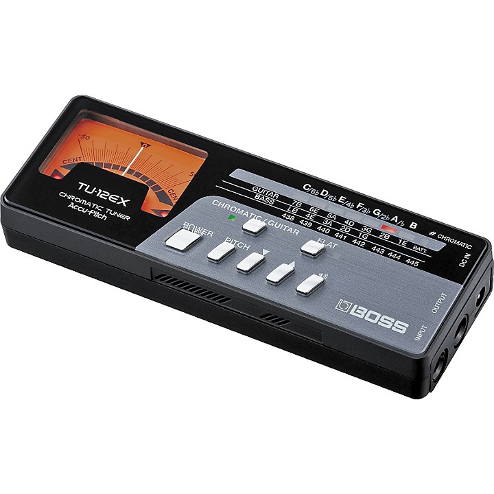 BOSS TU-12EX Chromatic Tuner for Guitar & Bass | Guitar Center