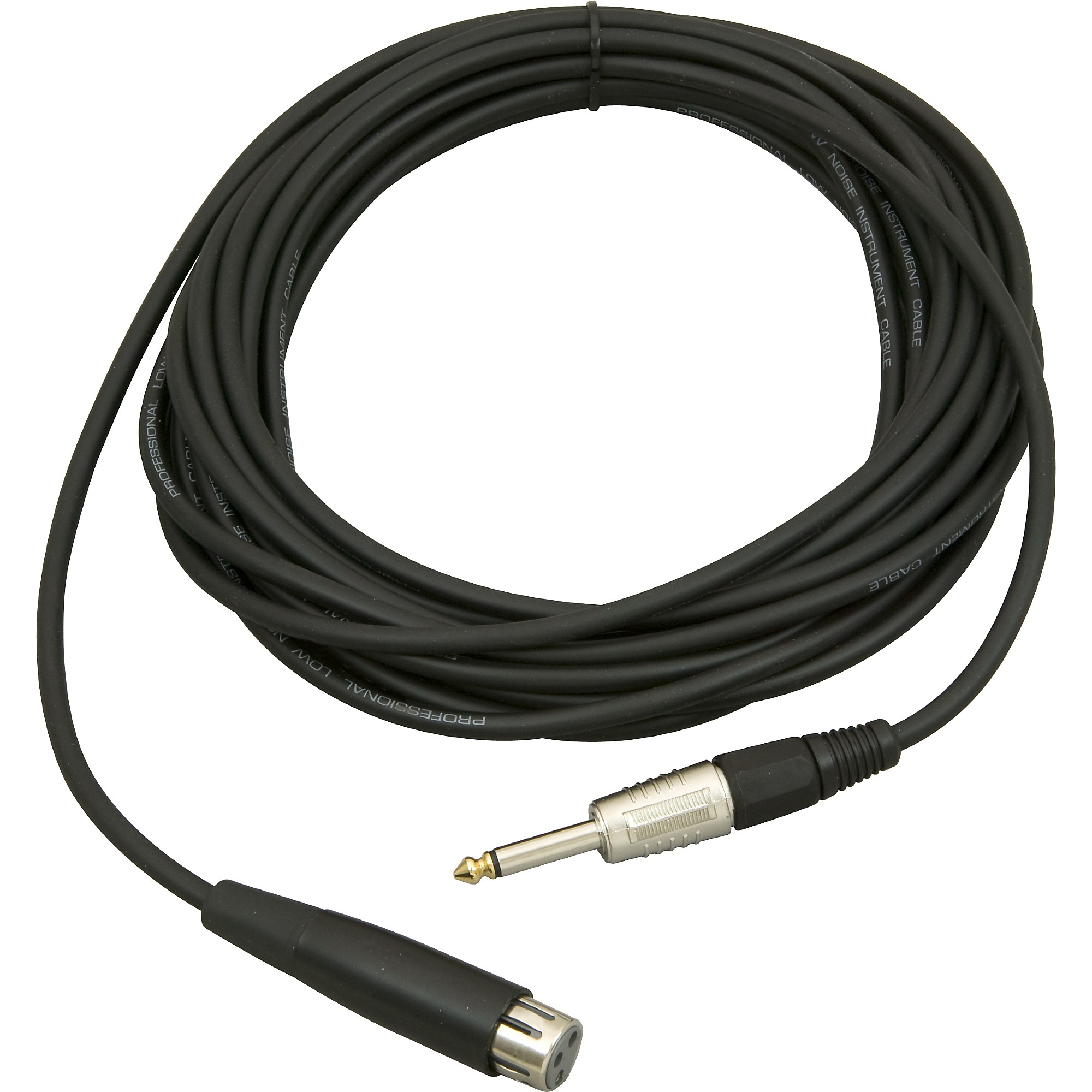 Pronomic Stage XFJ-20 câble micro XLR/jack 20m noir