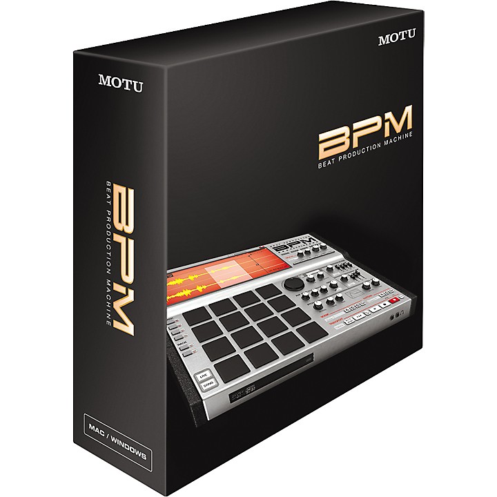 MOTU BPM Beat Production Machine Virtual Instrument Guitar Center